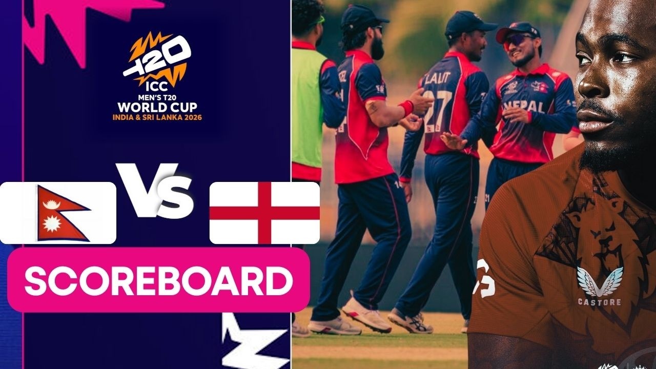 England vs Nepal T20 World Cup 2026 LIVE: England Choose to Bat First at Wankhede