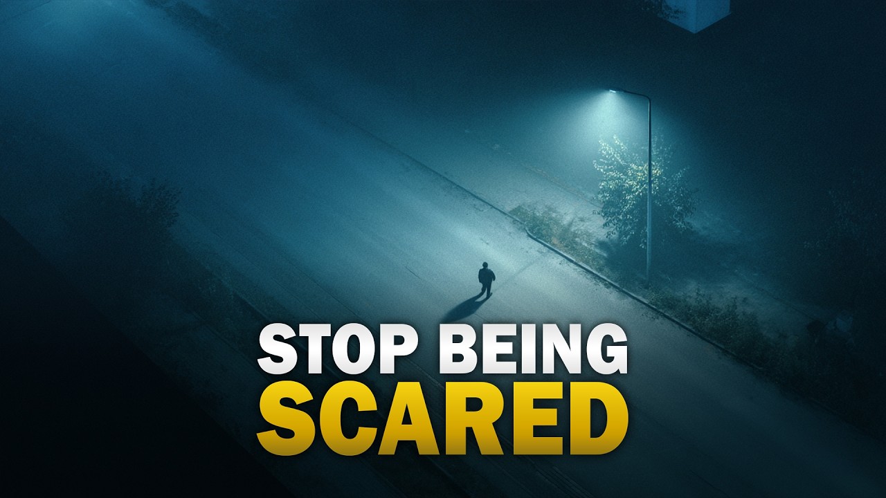 HOW TO STOP BEING SCARED OF THINGS - YouTube