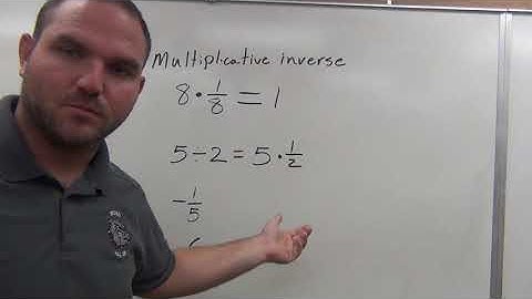 Dividing real numbers (multiplicative inverse)