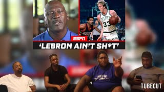 FIRST TIME WATCHING Why Michael Jordan RATES Larry Bird OVER LeBron James | REACTION