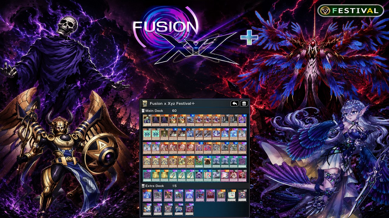 Yuページ 60-CARD HORUS DECK 2026 [FUSION X XYZ+ FESTIVAL] on Yu-Gi-Oh