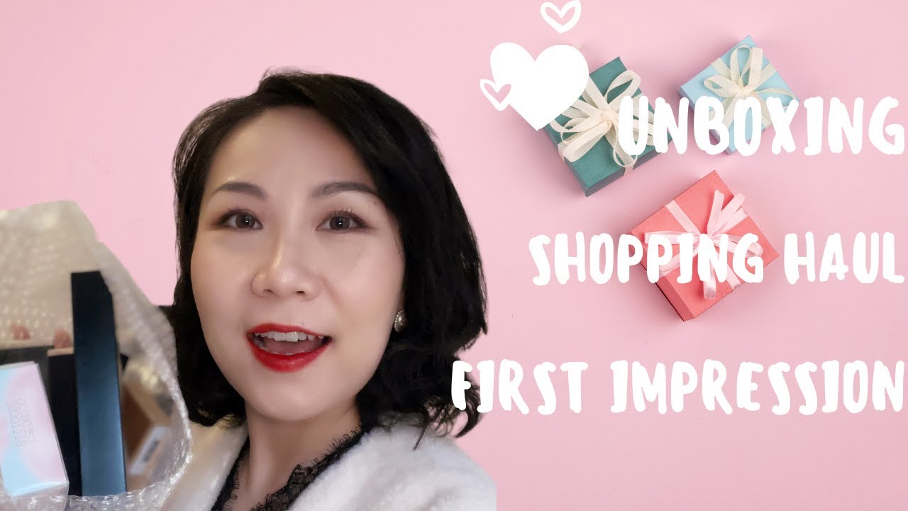 SHOPPING HAUL / TRY ON NEW PRODUCTS / FIRST IMPRESSION | NICE EYE PALETTE