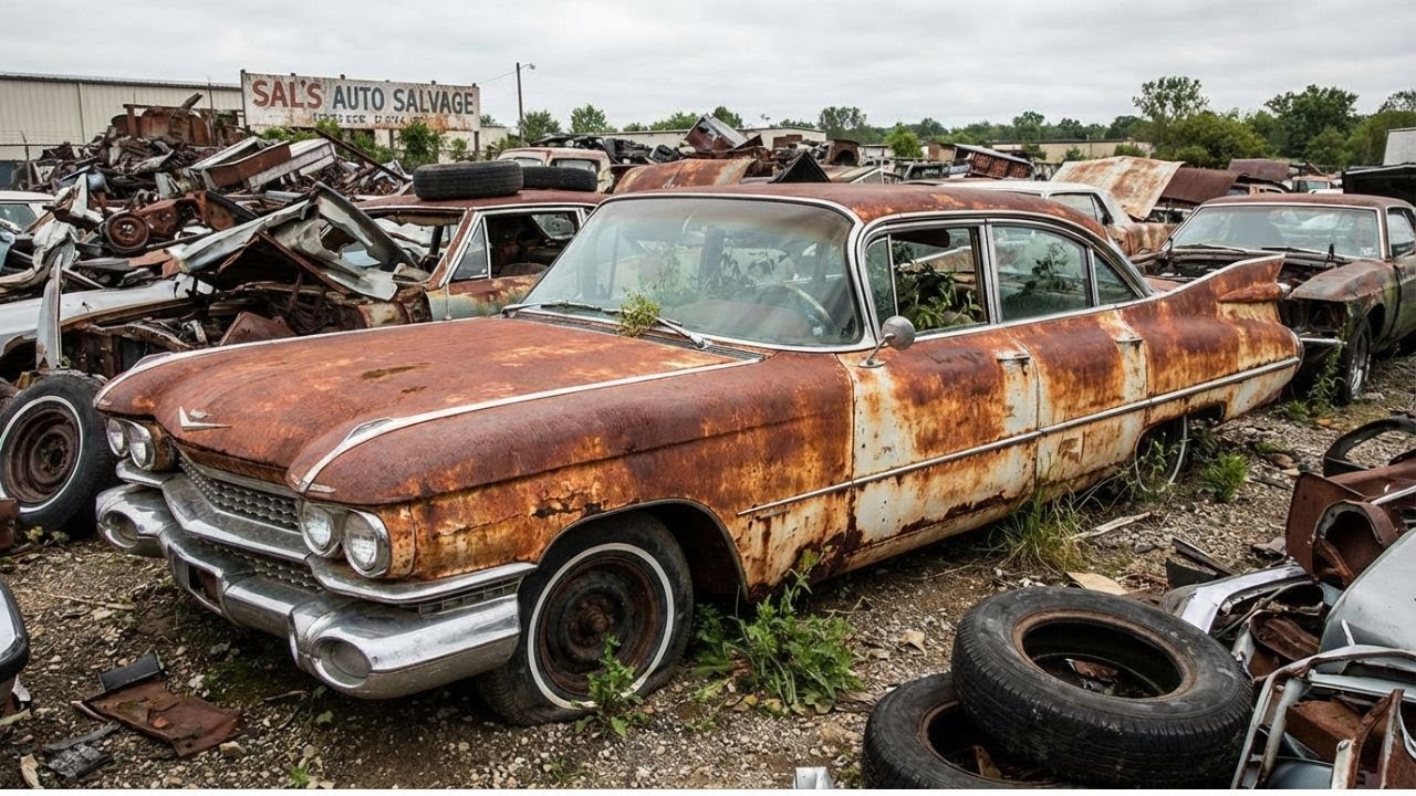 Oddly Satisfying Restoration: 1959 Cadillac DeVille Found Rusty & Fully Restored