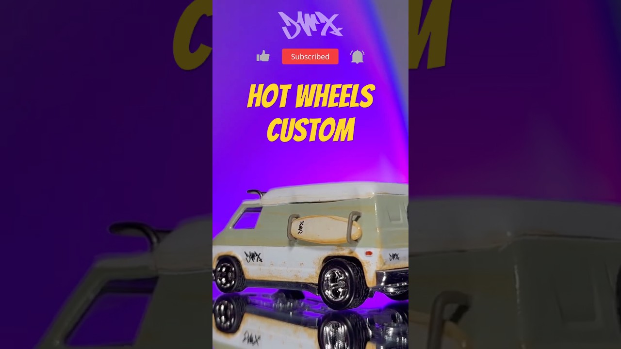 Making a Surf Camper Van - Hot Wheels Customs 