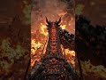 🔥 Infernal Wyvern Over a Collapsing Lava Citadel 🐉 | Epic Fire Dragon Short