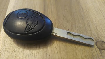 BMW Mini Cooper 2002-2004 Key Fob Battery Replacement - DIY