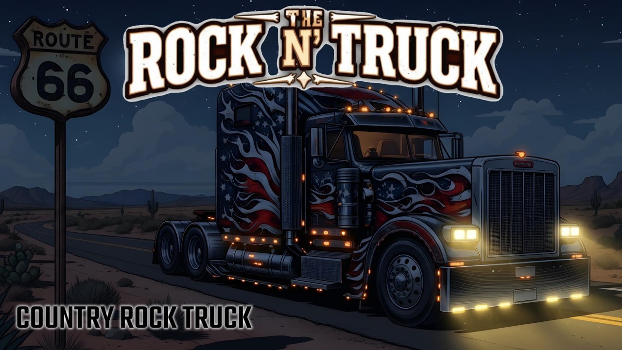 Midnight Diesel & Endless Highways 🌙  Trucker Country Playlist