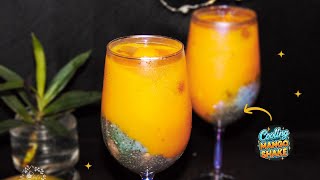 Beat the Heat with This Mango Shake! 🥭❄️ Easy Summer Cooler Idea