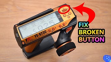 How to Fix FlySky GT3C Enter Button (Rotary Dial Button)