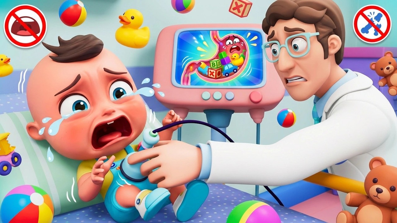 Don’t Eat Toys or Play Doh! | Safety Tips for Kids | Educational Songs & Cartoons for Children