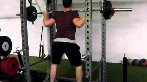 Squats and stuff using eccentric hooks