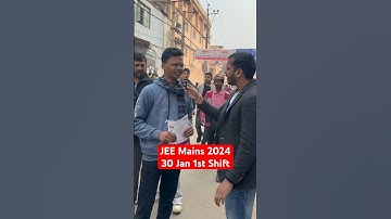 Jee Mains 2024 || 30 Jan 1st Shift Review || #jeemain #jeemain2024