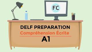 DELF A1 Compréhension écrite   Exercice 3