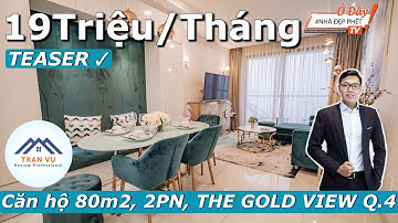 ✅[4K]TEASER - Cho thuê căn hộ The Goldview Quận 4, View Bitexco | Trần Vũ Vlog