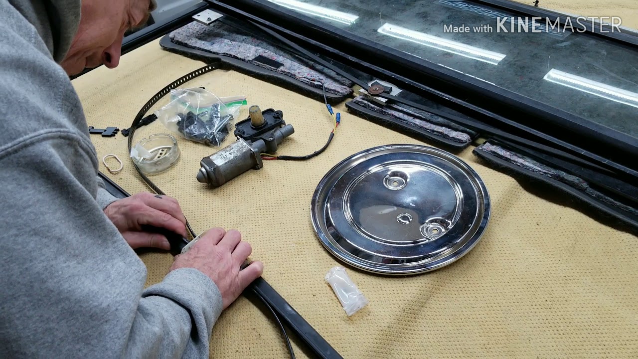 Chevy s10 limo window rebuild. OG minitruck parts. Powrlite power