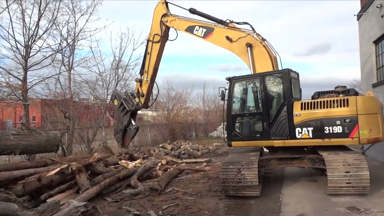 Power Stump & Wood Shear - Excavator Attachments