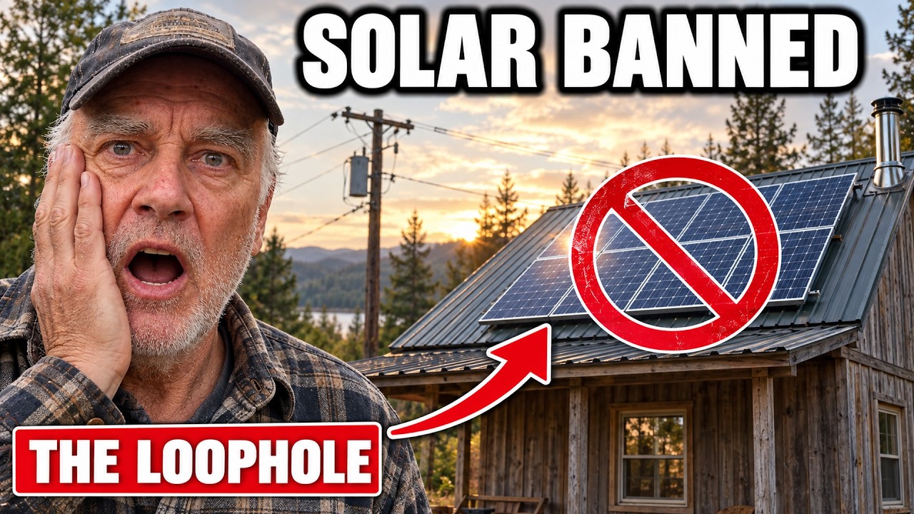 Watch 5 States Where Off-Grid Solar Is Now Banned (And The Loophole That Still Works) on YouTube Watch 5 States Where Off-Grid Solar Is Now Banned (And The Loophole That Still Works) on YouTube