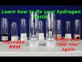 Why isn't my PEM hydrogen bottle working correctly? It wont make a high PPM..