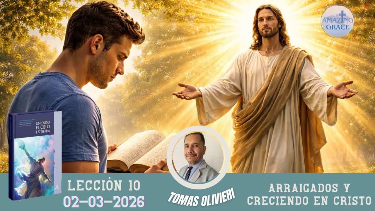 Escuela Sabática 02 de Marzo. Arraigados y creciendo en CRISTO. #cristo #fe #amor #vida #paz #crecer