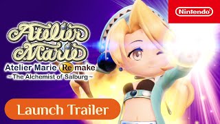 Atelier Marie Remake: The Alchemist of Salburg – Launch Trailer (Nintendo Switch)