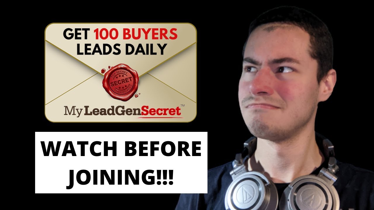 My Lead Gen Secret Review & Tutorial 2021 - WATCH BEFORE JOINING! - YouTube