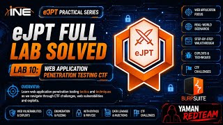 eJPT | Web Application Penetration Testing  | CTF
