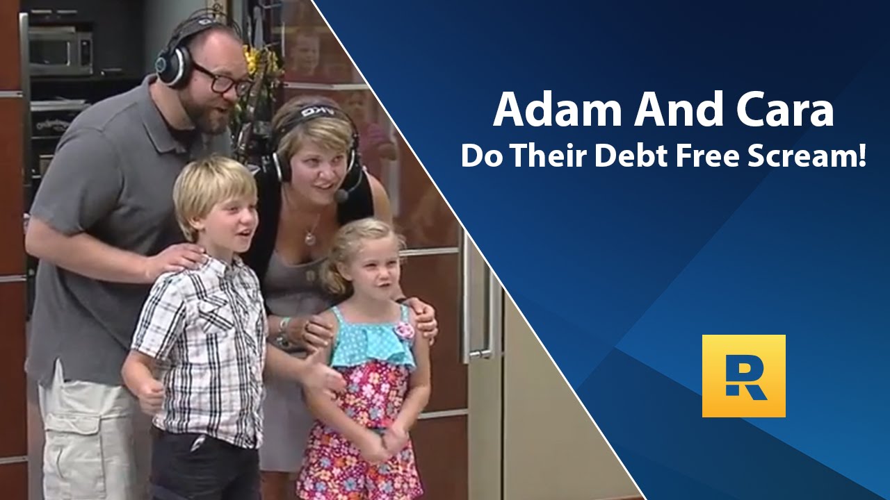Adam And Cara Do Their Debt Free Scream! Adam And Cara Do Their Debt Free Scream!