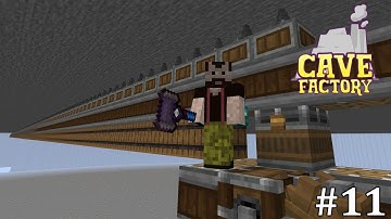 Improvised 20 Million Block Quarry (Create Mod).  - Minecraft Cave Factory Ep. 11