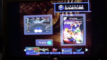 GameCube kiosk demo disc F-Zero GX menu music