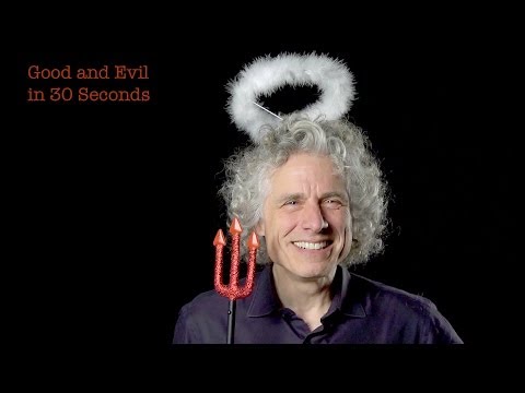 Steven Pinker: Good and Evil in 30 Seconds
