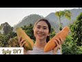 Collecting ripe papaya at farm