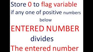 Use of flag variable