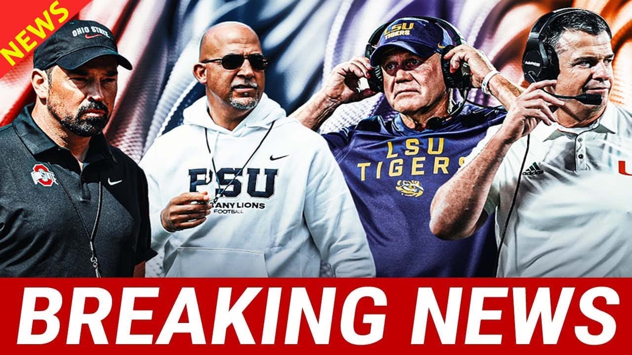 Coaches Poll Top 25: College Football Rankings released after turbulent Week 1, new No. 1 team