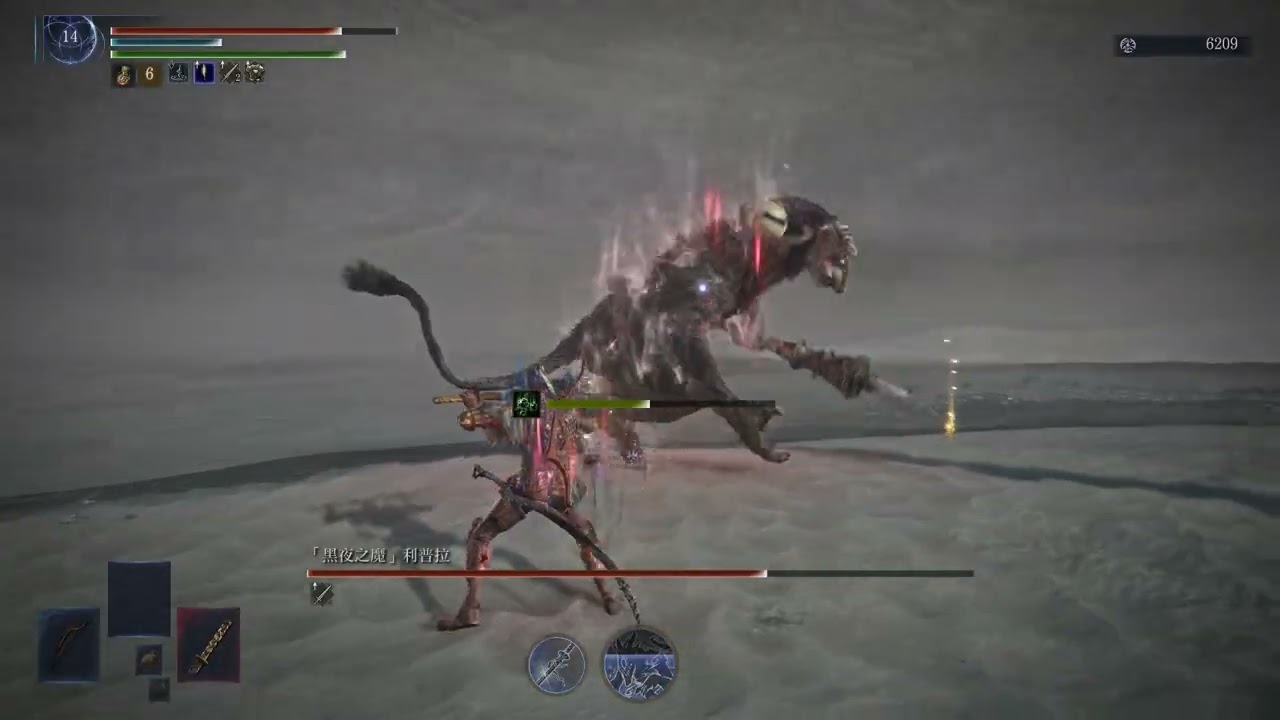 黑夜君臨　深度1 solo　執行者 VS 平衡律法的魔物