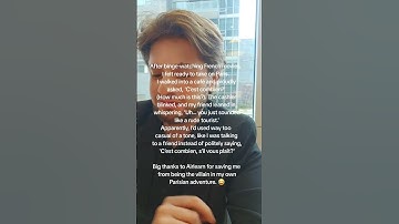 Airlearn saved me from a Parisian disaster!