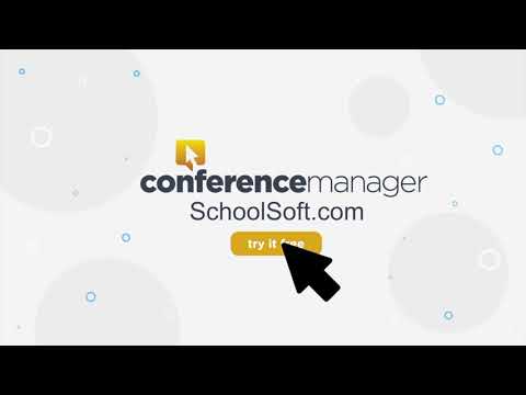 Conference Manager Walkthrough -- Try it for Free | SchoolSoft Technologies