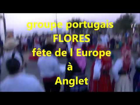 groupe portugais FLORES  &agrave; la f&ecirc;te de l europe   50enaire du jumelage   d anglet  ansbach
