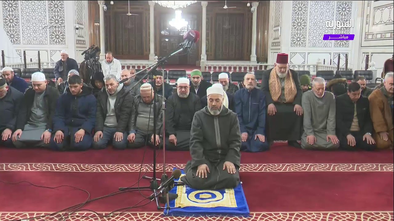 🟣مباشر | أذان الفجر من المسجد الأموي بدمشق