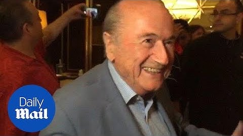 Ex-FIFA boss Blatter in Moscow: 