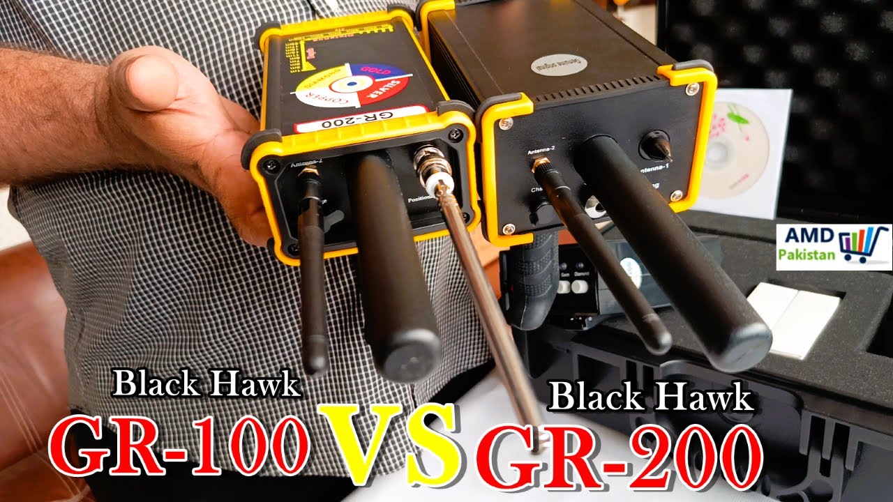 GR-100 vs GR-200 Black Hawk Detectors | Features, Depth & Full Comparison عربي हिन्दी اردو বাংলা