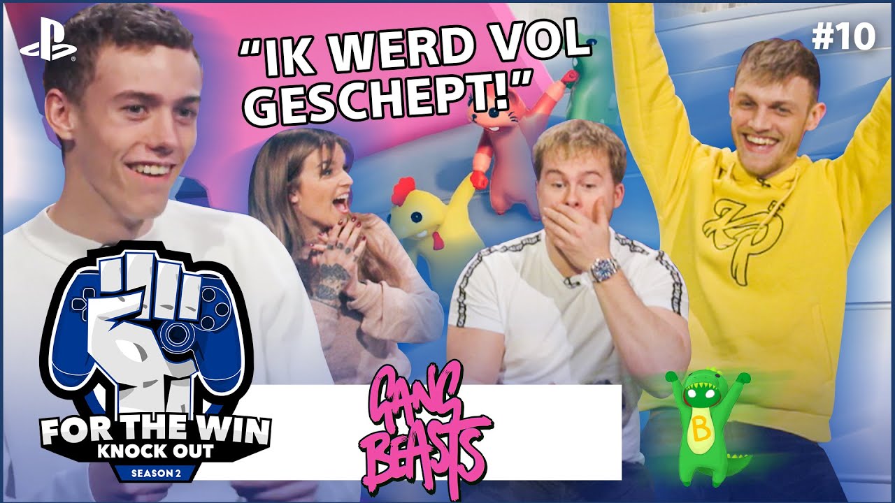 ROYALISTIQ & MILAN FLIP THE SWITCH IN GANG BEASTS | FOR THE WIN: KNOCK OUT S2 | #10