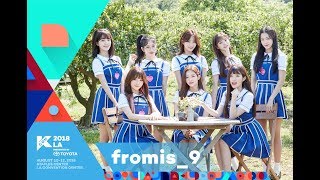 [KCON 2018 LA] 3RD ARTIST ANNOUNCEMENT_fromis_9 M COUNTDOWN 180413 EP.0