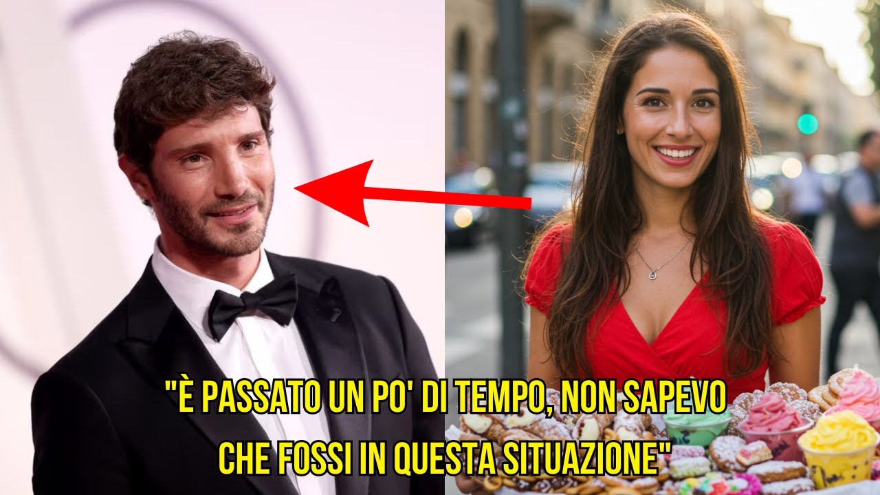 Stefano de Martino vide la sua prima fidanzata vendere dolciumi al semaforo, la sua reazione fu...