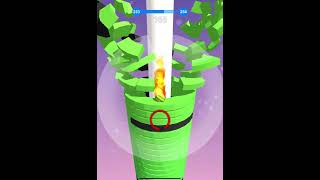 Stack Ball 3D Level 253 Gameplay (iOS,Andriod) #shorts screenshot 5