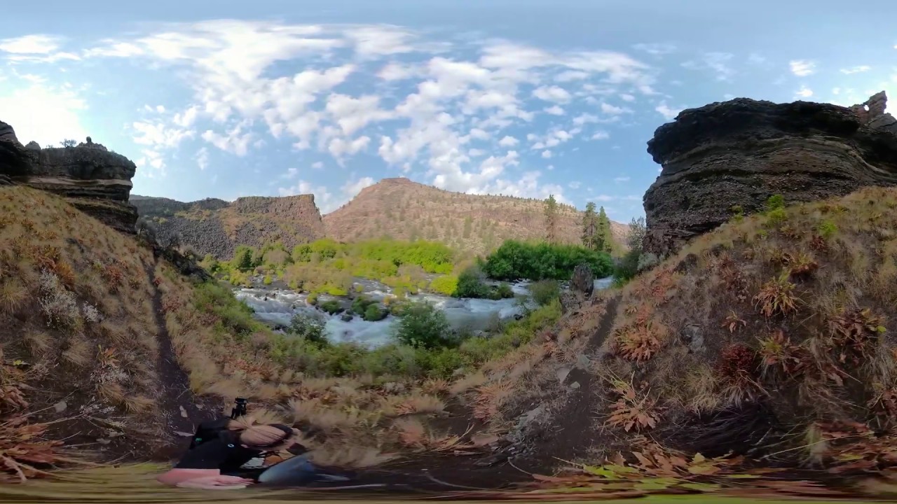360 Hike Along The Deschutes River YouTube