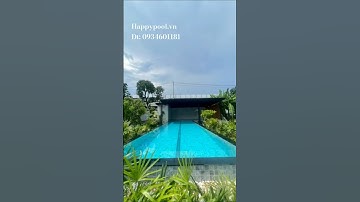 Làm Hồ Bơi 80m2 Cho Gia Đình Kinh Doanh Ở Quê Mà Đẹp Như Bể Bơi Ở Trong Resort