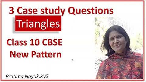 CASE STUDY QUESTIONS WITH SOLUTION  | TTRIANGLES | SIMILARITY | Class 10 MATH | CBSE | COMPETENCY |