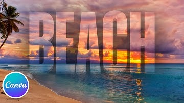 How to Blend Text with Background in Canva Like a Pro | Easy Step-by-Step Tutorial (2025)