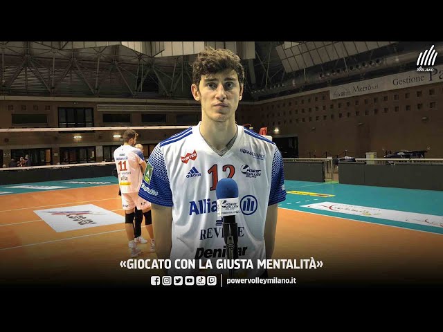 Superlega, intervista post Ravenna - Milano di Leandro Mosca