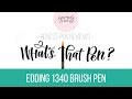 Honest Review of the Edding 1340 Brush Pens (What's That Pen?) - Amanda Arneill | Hand Lettering